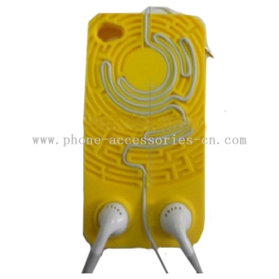 Iphone Earphone on Iphone 4 Case With Earphone Holder Case With Earphone Holder Iphone 4